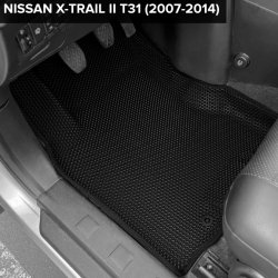 3D коврики EVA с бортами Nissan X-Trail II T31 (2007-2015)