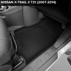3D коврики EVA с бортами Nissan X-Trail II T31 (2007-2015)