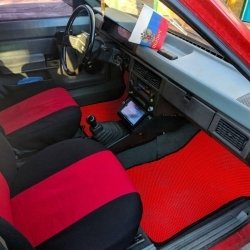 2D коврики EVA Москвич 2141 (1986-1998)