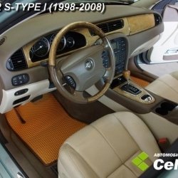 2D коврики EVA Jaguar S-Type I (1998-2008)