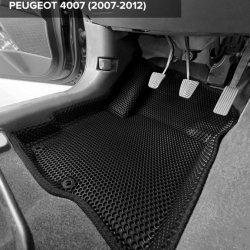 3D коврики EVA с бортами Peugeot 4007 (2007-2012)