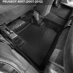 3D коврики EVA с бортами Peugeot 4007 (2007-2012)