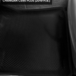 3D коврики EVA с бортами Changan CS95 (2019-н.в.)