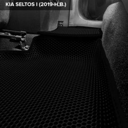 3D коврики EVA с бортами Kia Seltos I (2019-н.в.)