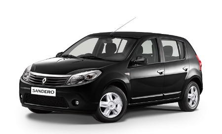 2D коврики EVA в салон и багажник  на Renault Sandero I (2009-2014)