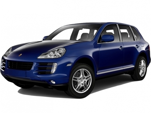 2D коврики EVA в салон и багажник  на Porsche Cayenne I 957 (2007-2010)