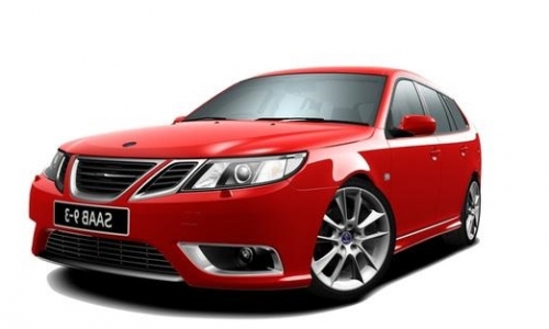 2D коврики EVA в салон  на SAAB 9-3 II хетчбек (2002-2014)