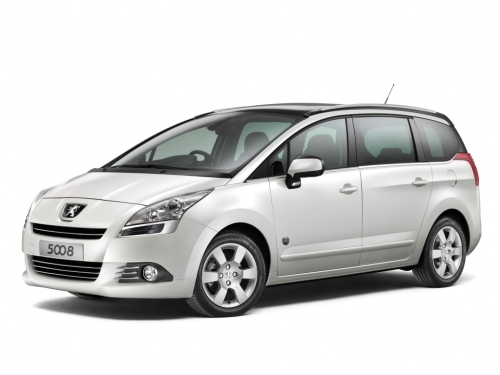 2D коврики EVA в салон и багажник  на Peugeot 5008 II, 7 мест (2017-н.в.)