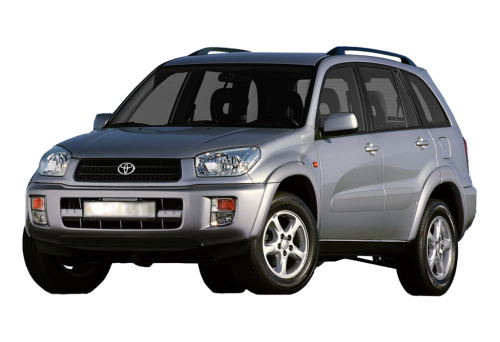 2D коврики EVA в салон на Toyota RAV4 II XA20 5D (2000-2006)