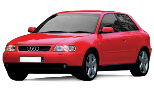 2D коврики EVA в салон и багажник  на Audi A3 I 8L 3х дверный хэтчбек (1996-2003)