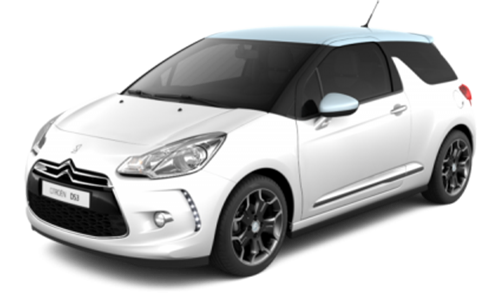 2D коврики EVA в салон  на Citroen DS3 (2009-2015)