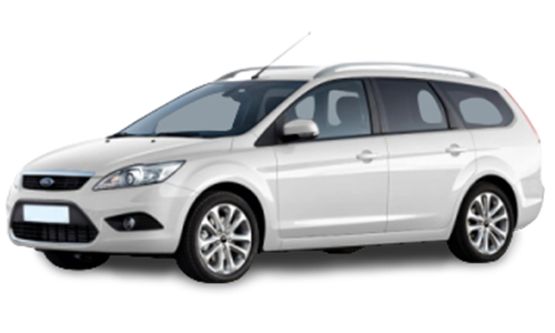 2D коврики EVA в салон и багажник  на Ford Focus II универсал (2004-2011)