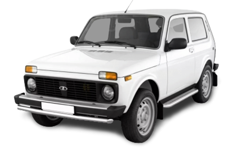 2D коврики EVA в салон и багажник  на Lada Нива 3-х дверная (1977-2020)