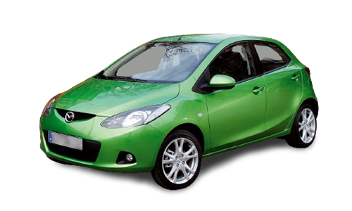 2D коврики EVA в салон  на Mazda 2 II DE (2007-2010)