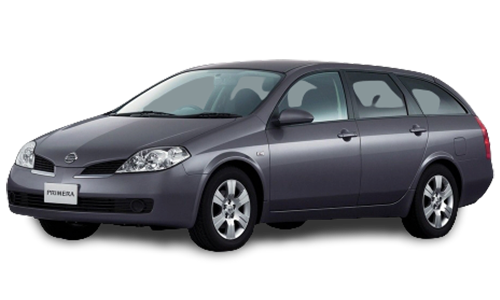 2D коврики EVA в салон  на Nissan Primera III P12 универсал, правый руль (2001-2008)