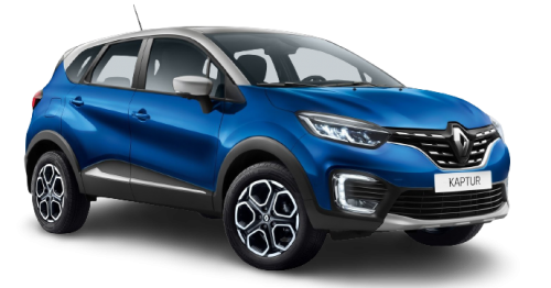 2D коврики EVA в салон и багажник на Renault Kaptur 4WD рестайлинг (2020-2022)