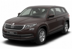 2D коврики EVA в салон и багажник  на Skoda Kodiaq I, 5 мест (2016-2025) 