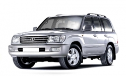 2D коврики EVA в салон и багажник  на Toyota Land Cruiser 100/105, 7 мест (1998-2007)