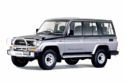 2D коврики EVA в салон  на Toyota Land Cruiser Prado 70 5D, правый руль (1987-1996)