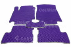 2D коврики EVA в салон и багажник  на Nissan Micra III K12 (2002-2010)