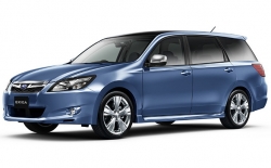 2D коврики EVA в салон  на Subaru Exiga, правый руль (2008-2018)