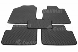 2D коврики EVA в салон  на Toyota Allex FWD, правый руль (2001-2006)