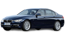 2D коврики EVA в салон и багажник  на BMW 3 F30 седан (2011-2019)