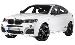 2D коврики EVA в салон и багажник  на BMW X4 F26 (2014-2018)