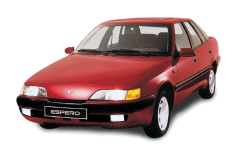 2D коврики EVA в салон  на Daewoo Espero (1990-1999)