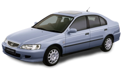 2D коврики EVA в салон  на Honda Accord VI правый руль (1997-2002)
