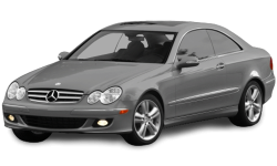 2D коврики EVA в салон и багажник  на Mercedes-Benz CLK W209 (2002-2010)