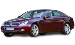 2D коврики EVA в салон  на Mercedes-Benz CLS C219 (2004-2010)