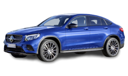 2D коврики EVA в салон и багажник  на Mercedes-Benz GLC Coupe C253 (2016-2023)