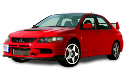 2D коврики EVA в салон и багажник  на Mitsubishi Lancer Evolution IX (2005-2007)