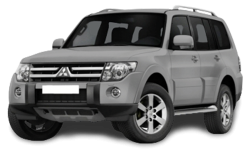 2D коврики EVA в салон и багажник  на Mitsubishi Pajero IV 5D 5 мест (2006-н.в.)