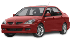 3D коврики EVA с бортами в салон на Mitsubishi Lancer IX седан, универсал (2000-2010)