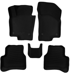 3D коврики EVA с бортами в салон  на Volkswagen Passat B7 (2011-2015)