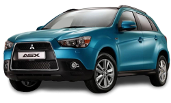 3D коврики EVA с бортами в салон на Mitsubishi ASX (2010-н.в.)