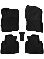 3D коврики EVA с бортами в салон на Mitsubishi Outlander III (2012-н.в.)