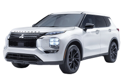 3D коврики EVA с бортами в салон на Mitsubishi Outlander IV (2021-н.в.)